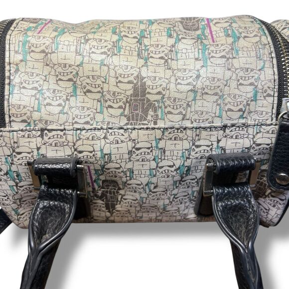 Star Wars Stormtroopers Darth Vader All Over Print Handbag Bioworld Lucas Films - Picture 7 of 11